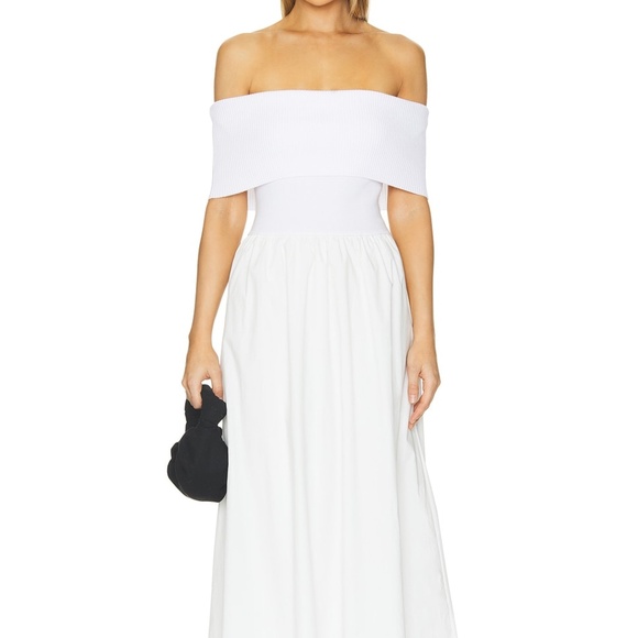 Line & Dot Providence Dress in Ivory - Picture 1 of 7